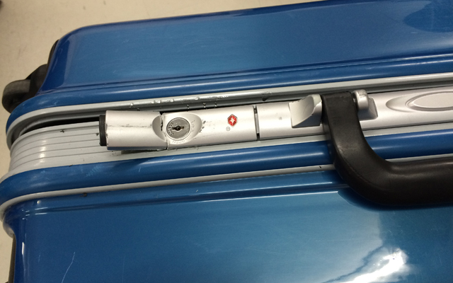 鍵を掛けて預けるとこんなことになる事も