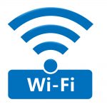 wifiありますのロゴを表示