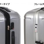 フレームタイプとファスナータイプ
