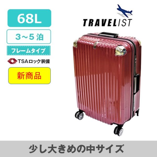 トラベリスト ストリーク２ フレームタイプ 中サイズ パープル